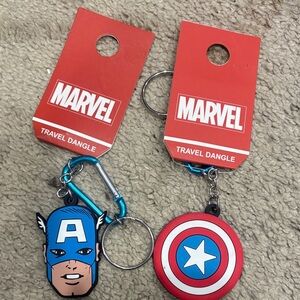 Marvel Captain America 2 Keychain Set